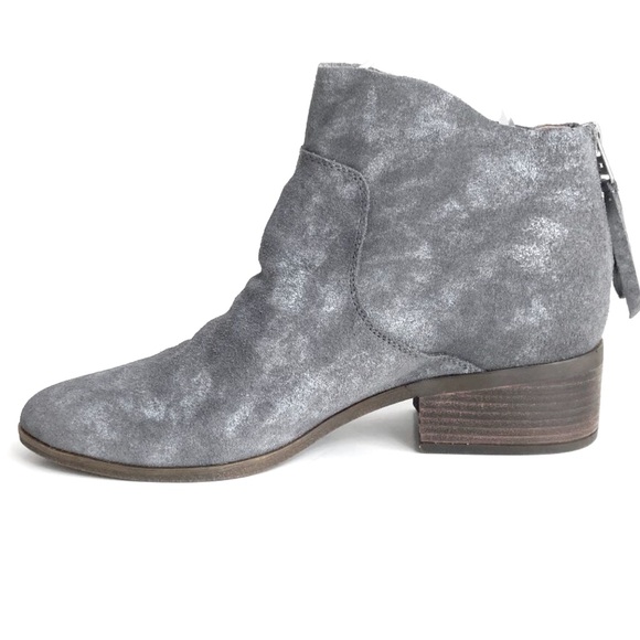 Lucky Brand Shoes - LUCKY BRAND Lahela Genuine Suede Gray Booties